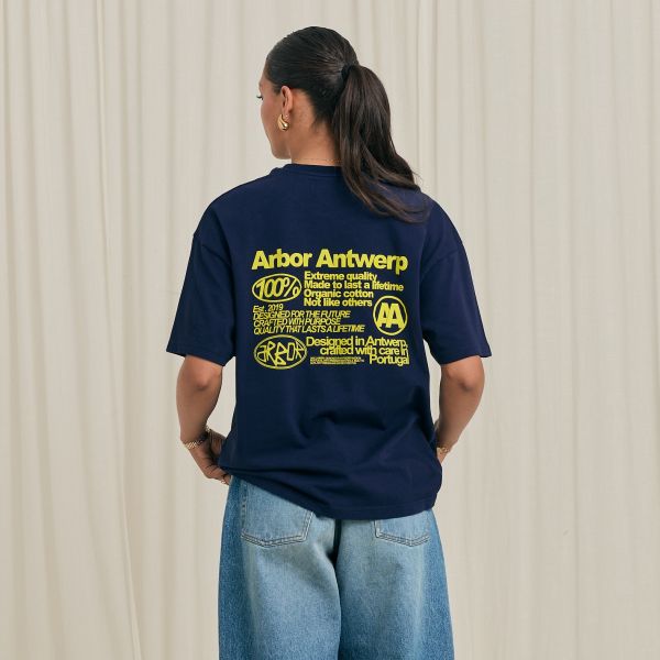 Arbor Antwerp Quality T-shirt Navy