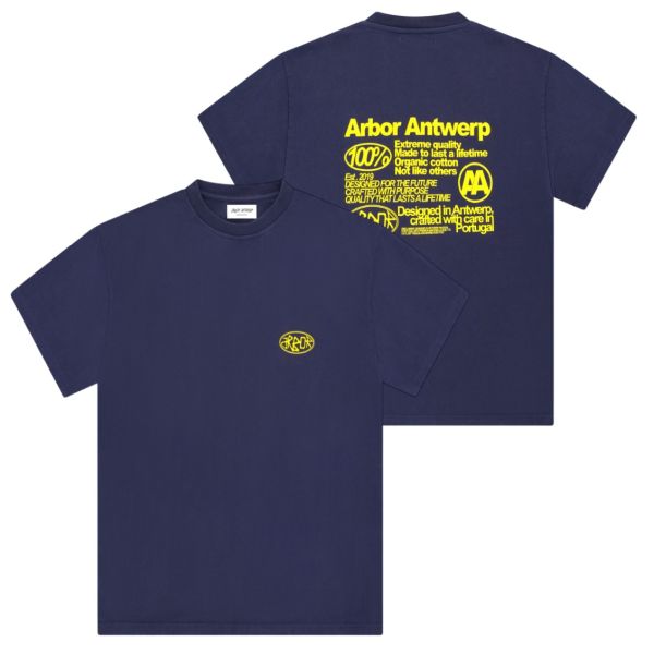 Arbor Antwerp Quality T-shirt Navy