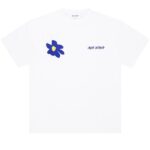 Arbor Antwerp Violet Blue T-shirt Wit