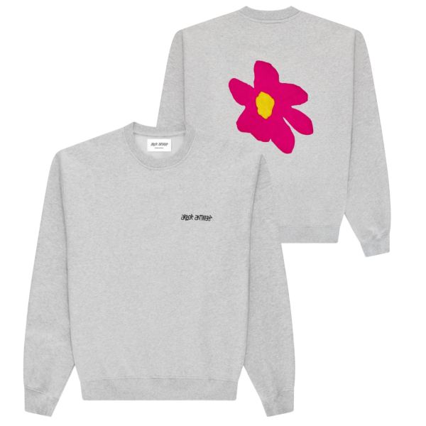 Arbor Antwerp Violet Pink Sweater Grijs