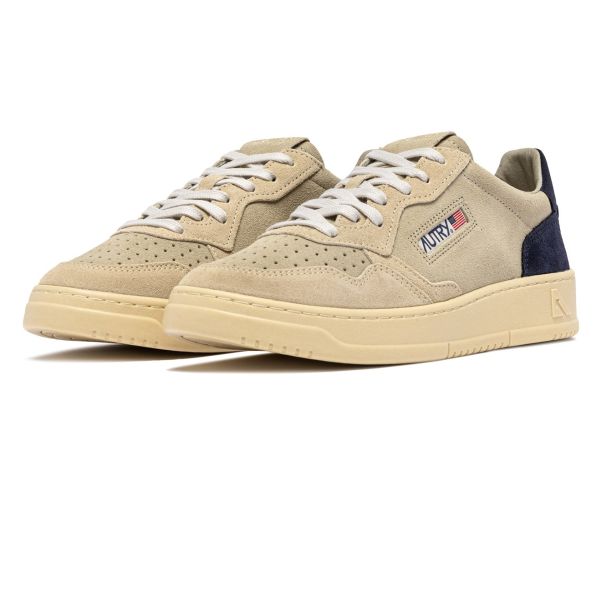 Autry Medalist Low Sneaker Beige/Navy