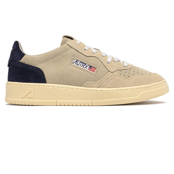 Autry Medalist Low Sneaker Beige/Navy