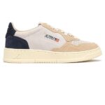 Autry Medalist Low Sneaker Off White/Navy/Beige