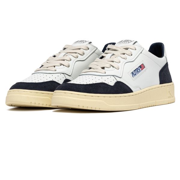 Autry Medalist Low Sneaker Wit/Navy