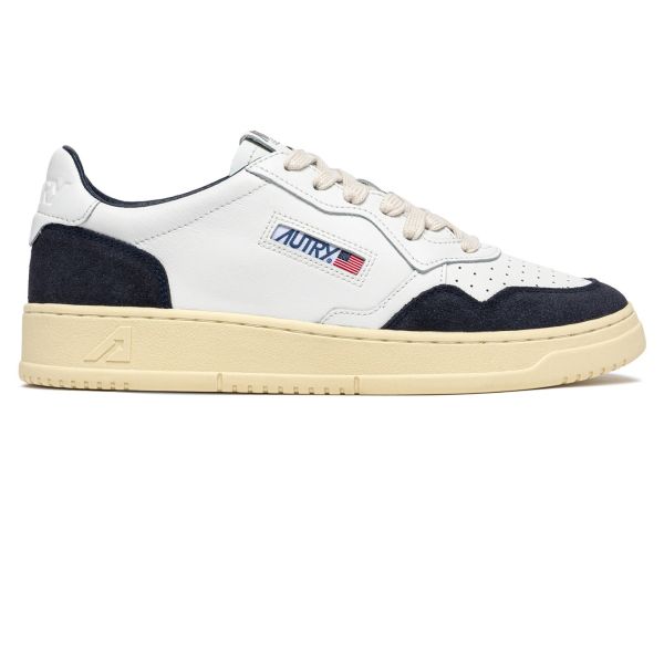 Autry Medalist Low Sneaker Wit/Navy