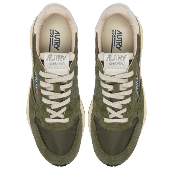 Autry Reelwind Low Sneaker Donker Groen