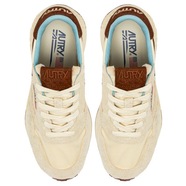 Autry Reelwind Low Sneaker Beige/Bruin