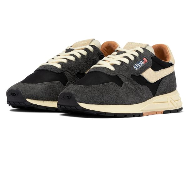 Autry Reelwind Low Sneaker Zwart/Off White