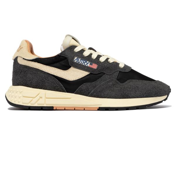 Autry Reelwind Low Sneaker Zwart/Off White