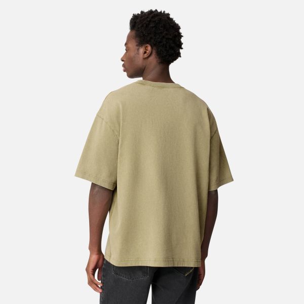 Axel Arigato Honor Washed T-shirt Donker Groen