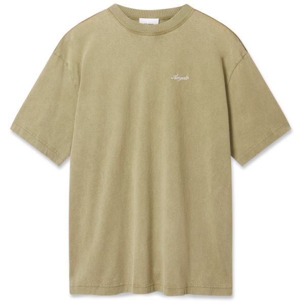 Axel Arigato Honor Washed T-shirt Donker Groen