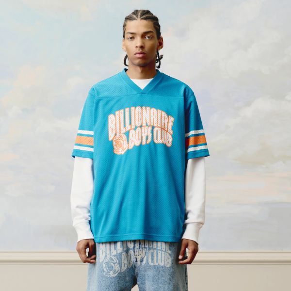 Billionaire Boys Club Arch Logo Football Shirt Blauw
