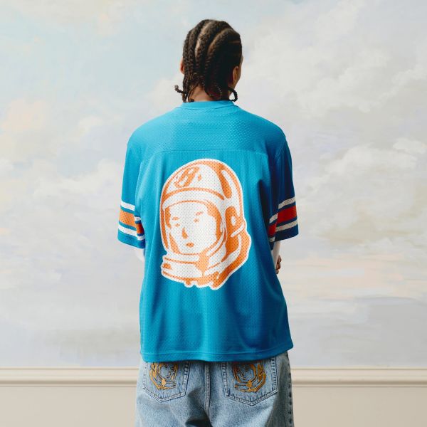 Billionaire Boys Club Arch Logo Football Shirt Blauw