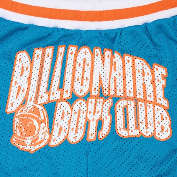 Billionaire Boys Club Arch Logo Mesh Sport Korte Broek Blauw