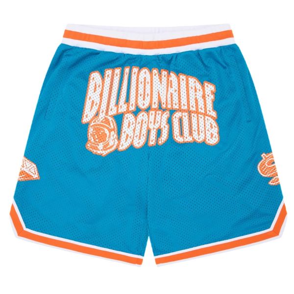 Billionaire Boys Club Arch Logo Mesh Sport Korte Broek Blauw