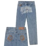Billionaire Boys Club Faded Arch Logo Jeans Licht Blauw