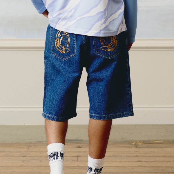 Billionaire Boys Club Faded Arch Logo Korte Broek Blauw