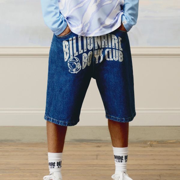 Billionaire Boys Club Faded Arch Logo Korte Broek Blauw