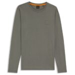 Boss Tacks Longsleeve T-shirt Antraciet