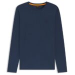 Boss Tacks Longsleeve T-shirt Donker Blauw