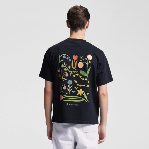 Bram’s Fruit Botanical T-shirt Zwart