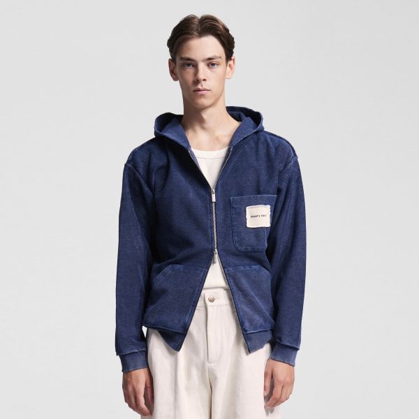 Bram’s Fruit Chest Pocket Vest Navy