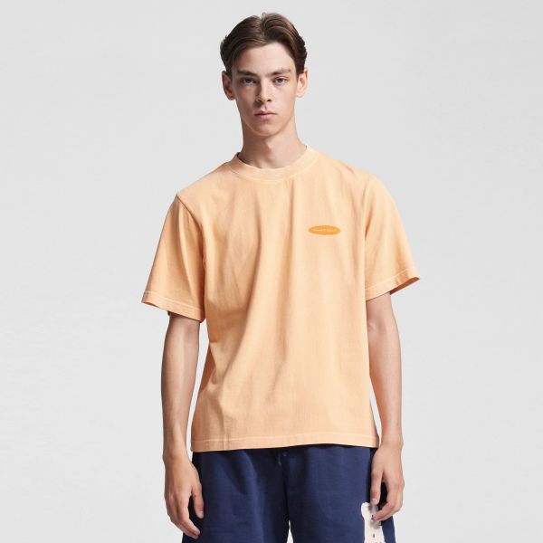 Bram’s Fruit Gardening Distressed T-shirt Oranje