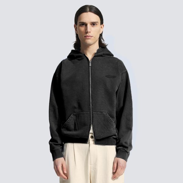 Bram’s Fruit Gardening Distressed Vest Zwart