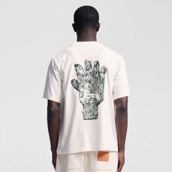 Bram’s Fruit Gardening Glove T-shirt Wit