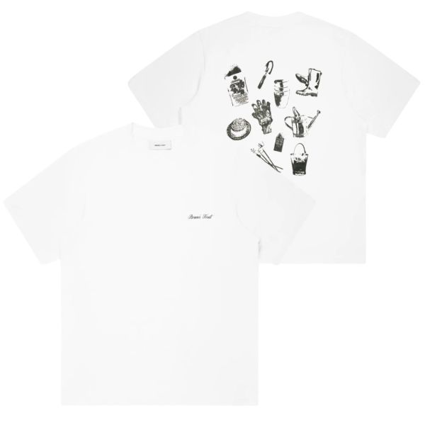 Bram’s Fruit Gardening Kit T-shirt Wit