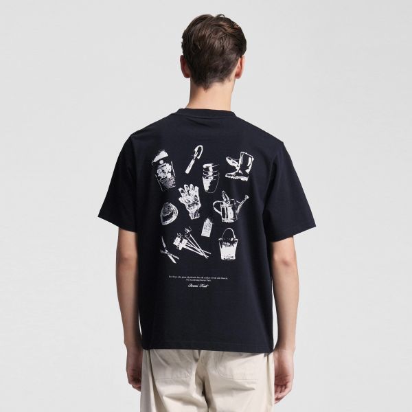 Bram’s Fruit Gardening Kit T-shirt Zwart