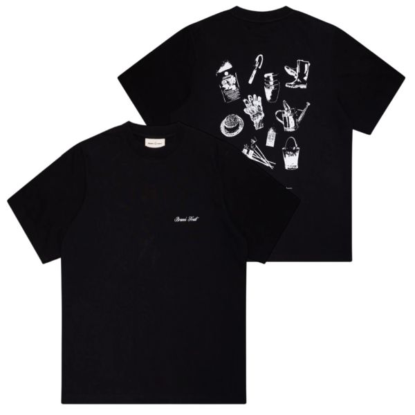 Bram’s Fruit Gardening Kit T-shirt Zwart