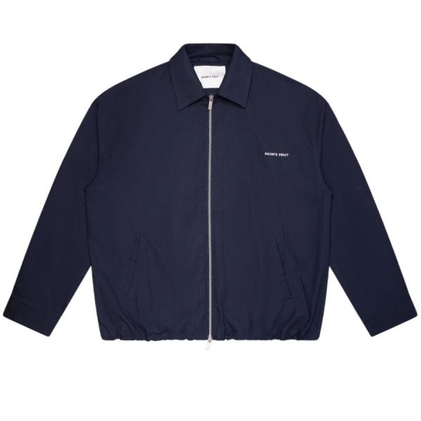 Bram's Fruit Ripstop Text Logo Jack Navy