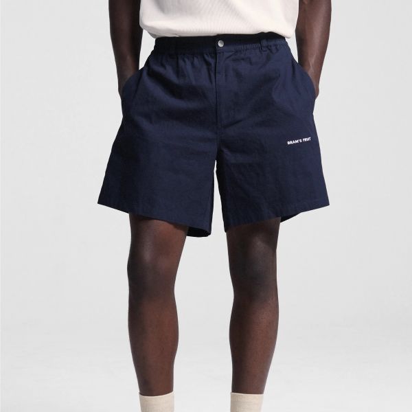 Bram's Fruit Ripstop Text Logo Korte Broek Navy