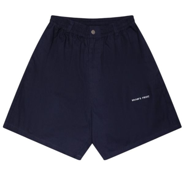Bram's Fruit Ripstop Text Logo Korte Broek Navy