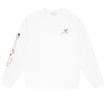 Bram’s Fruit Robin Longsleeve T-shirt Wit