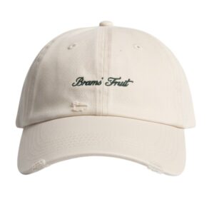 Bram’s Fruit Script Logo Cap Beige