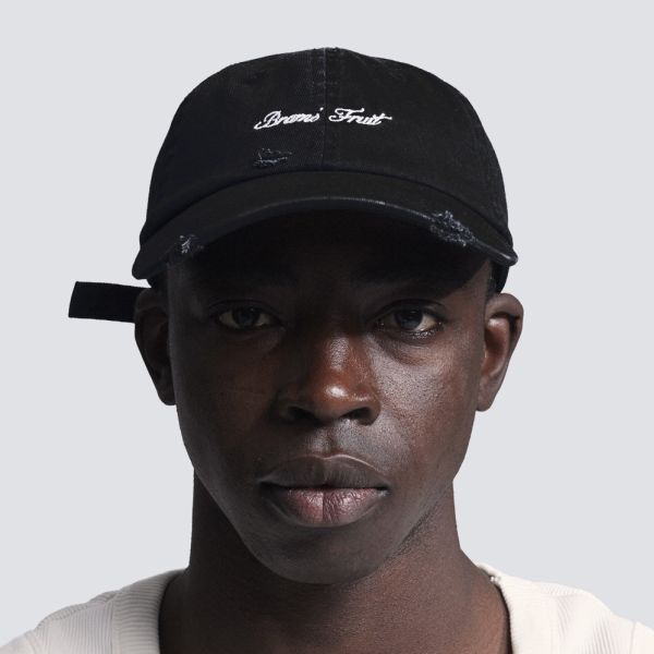 Bram’s Fruit Script Logo Cap Zwart