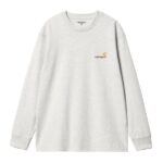Carhartt WIP American Script Longsleeve T-shirt Grijs