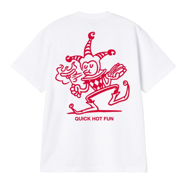 Carhartt WIP Harlequin BBQ T-shirt Wit