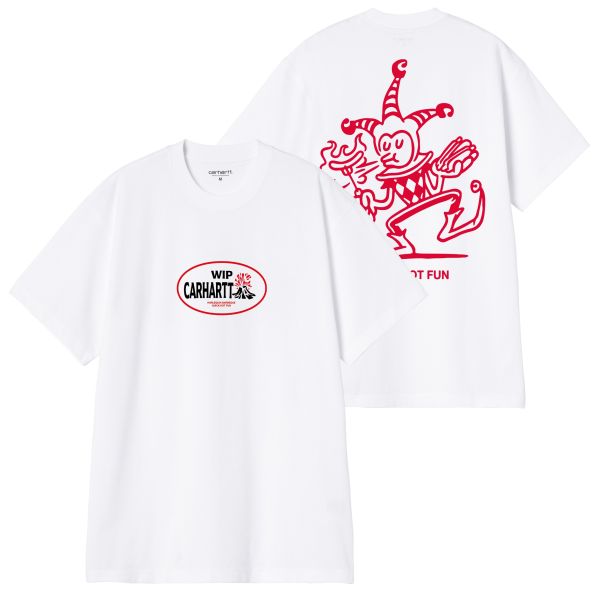 Carhartt WIP Harlequin BBQ T-shirt Wit