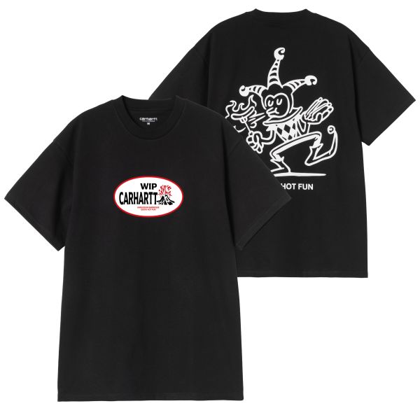 Carhartt WIP Harlequin BBQ T-shirt Zwart