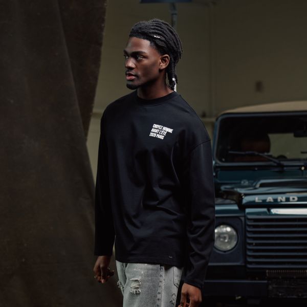 Croyez Classique Longsleeve T-shirt Zwart