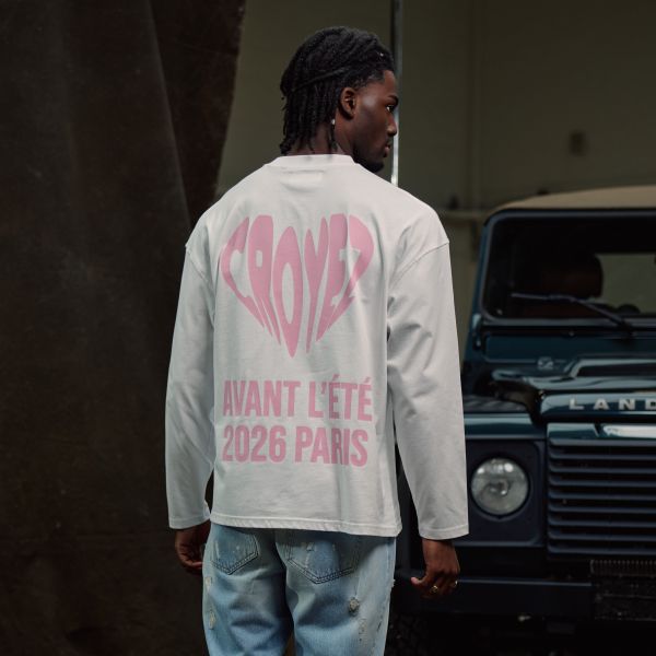 Croyez Classique Longsleeve T-shirt Wit