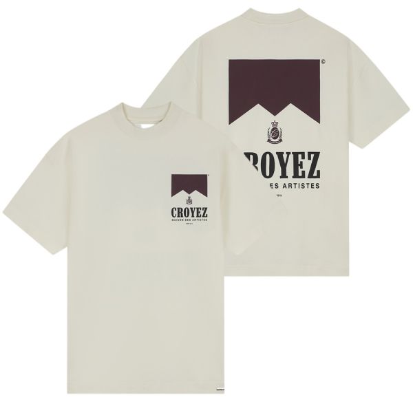 Croyez Maison Fumes T-shirt Off White