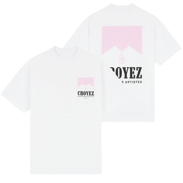 Croyez Maison Fumes T-shirt Wit