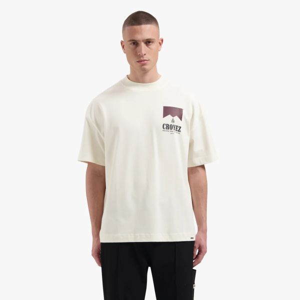 Croyez Maison Fumes T-shirt Off White