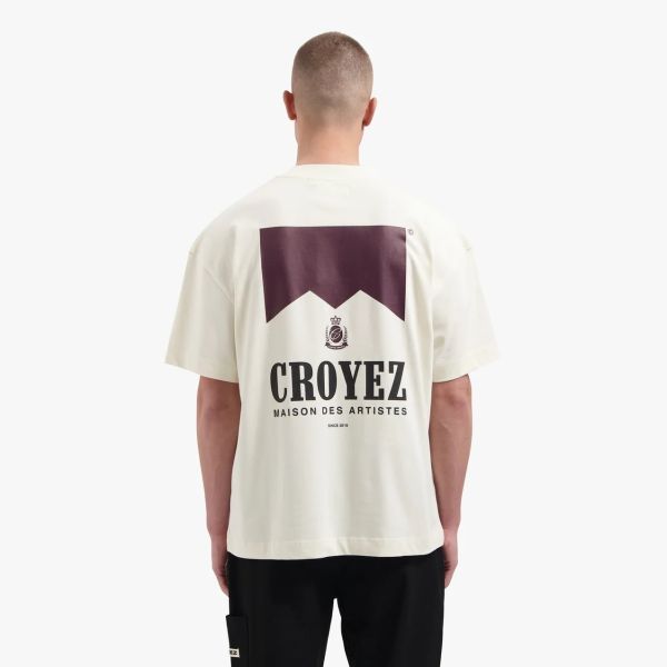 Croyez Maison Fumes T-shirt Off White