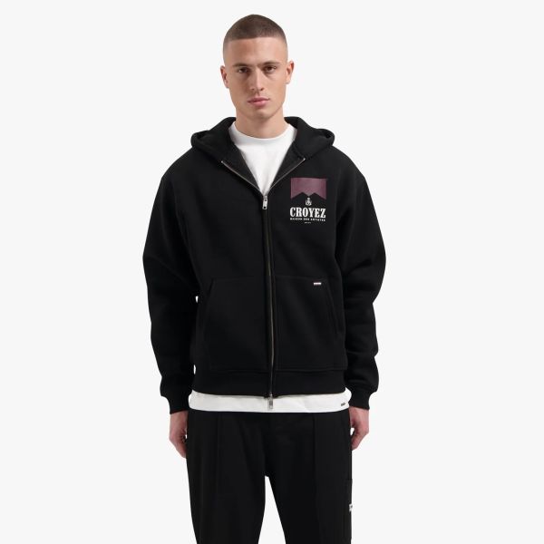 Croyez Maison Fumes Vest Zwart