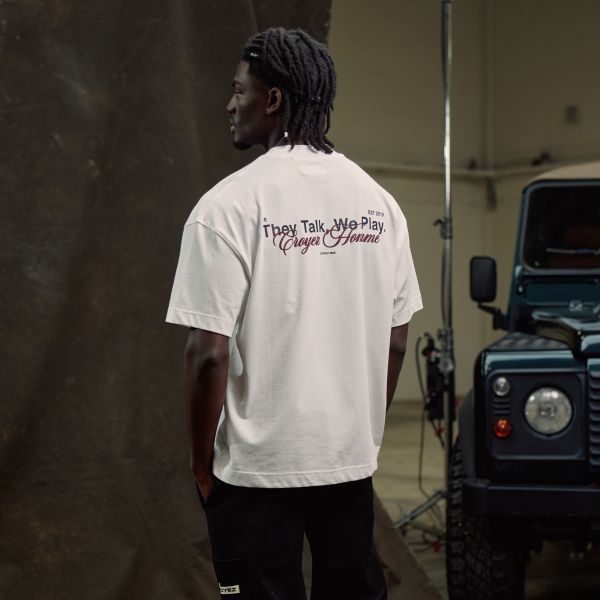Croyez Talk And Play T-shirt Wit